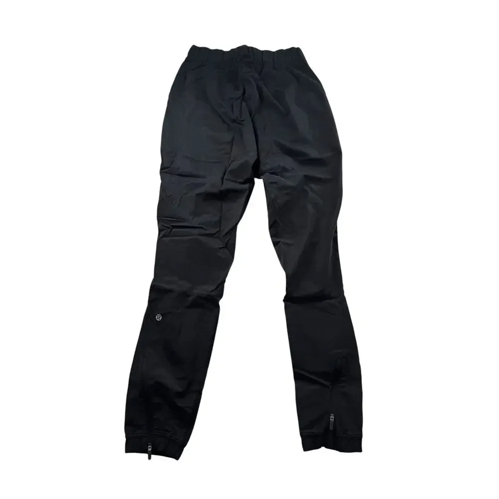 lululemon Adapted State Training Jogger 2 Black Zip Cuff High Rise Running Pant